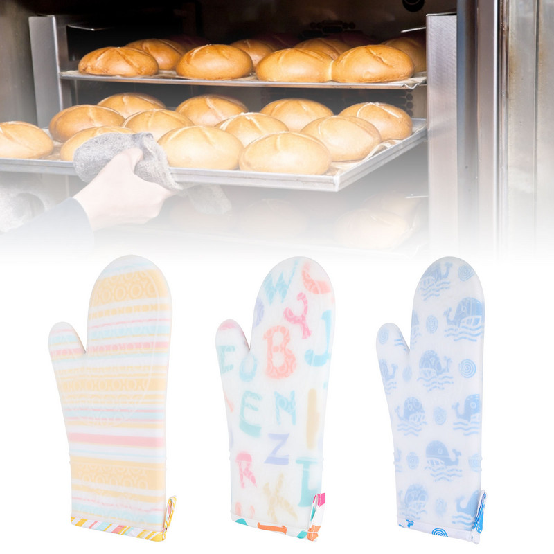 Cimdu cepeškrāsns Cimdu siltumizolācija ģimenei grilēšanai virtuvei