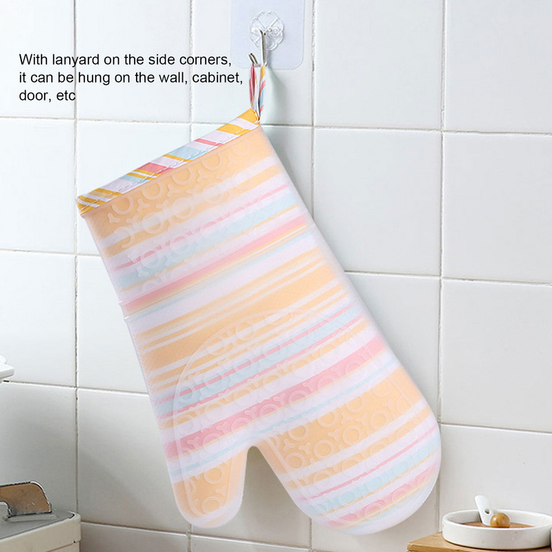 Cimdu cepeškrāsns Cimdu siltumizolācija ģimenei grilēšanai virtuvei