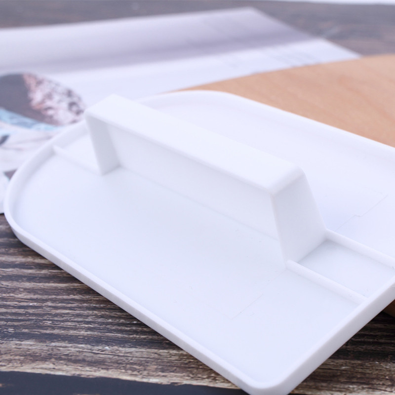 Unelte de lustruit mai netezit pentru prăjituri din plastic, pentru decorare plată, spatule pentru fondant, perie pentru prăjituri, instrumente de coacere, bricolaj, accesorii de bucătărie