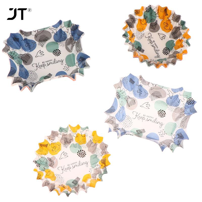 Japāņu stila 15-42gab Eļļas necaurlaidīga papīra kūkas krūze Cupcake ieliktņi Desertu cepšana Cupcake veidņu mafinu futrāļi Bento Mat kūku rīki