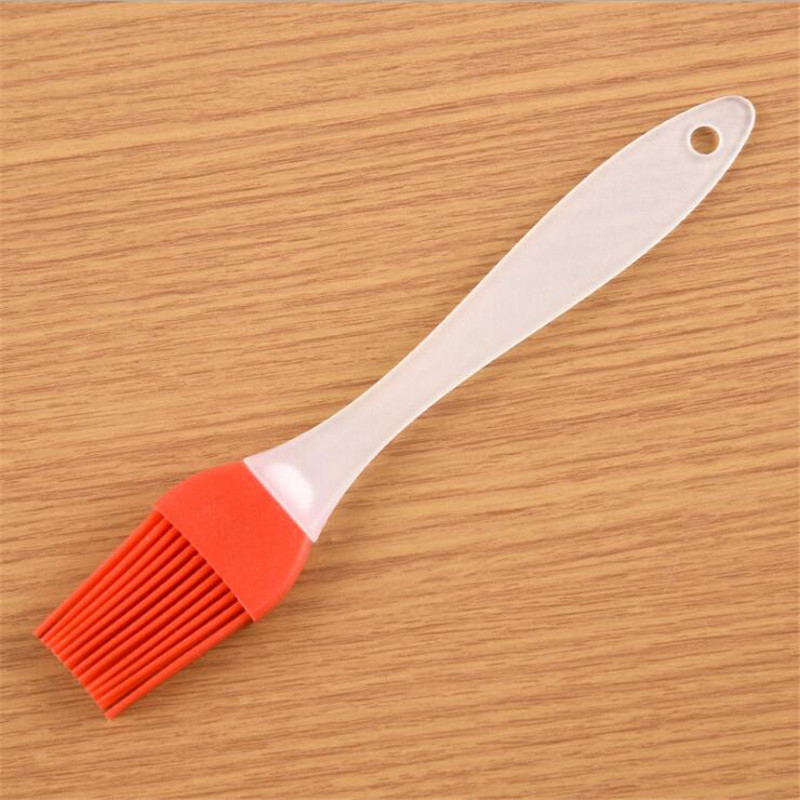 1vnt silikagelio teptukas BBQ šepetys aukštai temperatūrai kepimo šašlykinės šepetys kepimo įrankis silikagelio aliejaus šepetėlis PP rankena