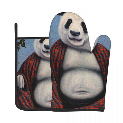 Vintage tauriņi Darkacademia dūraiņi Hot Pad butterfly Hot Oven Bowl Virtuves cimdi Grils Fryer Karstumizturīgs cepeškrāsns dūraiņu komplekts