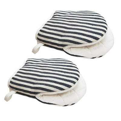 1gab Kokvilnas mikroviļņu krāsns cimdi virtuves gatavošana mikroviļņu krāsns dūraiņi karstumizturīgi, neslīdoši trauku turētāji cepšanas cimdi