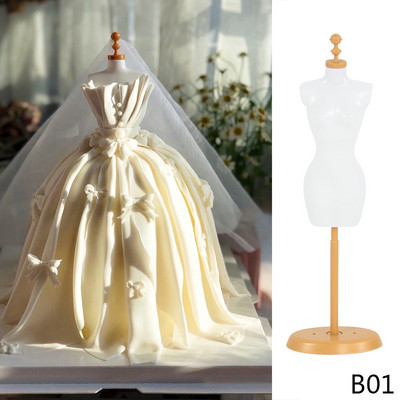 25 CM Retro pakaramais Kāzu kūku statīva dekors Melns Balts Pakaramais Kronšteins Cepšanas kūkas virsma Kāzu Valentīndienas kūkas dekors