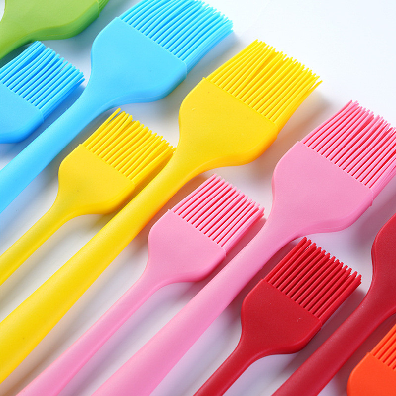 Silikoninis konditerijos šepetėlis aliejaus teptukai pyragams duonai sviestas kepimo įrankiai virtuvės kepsninės teptukas kepimo bastet teptuko indas