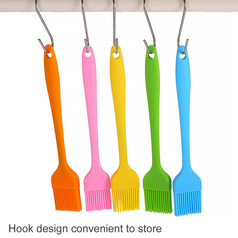 Silikoninis konditerijos šepetėlis aliejaus teptukai pyragams duonai sviestas kepimo įrankiai virtuvės kepsninės teptukas kepimo bastet teptuko indas