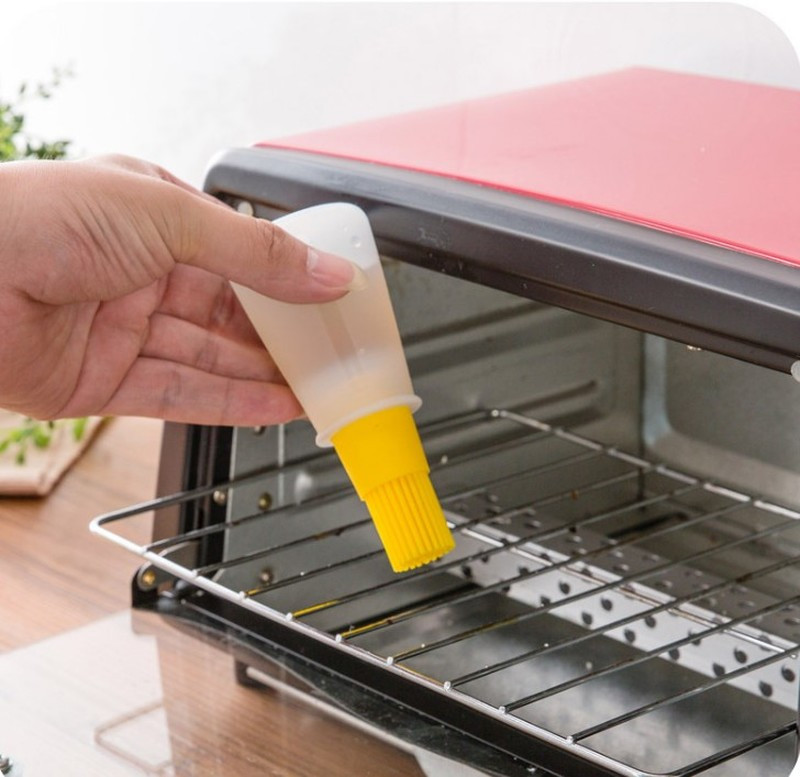 Silikoninio aliejaus šepetėlis Kepimo šepečiai Skystas aliejaus rašiklis Tortų sviestas Duonos tešlos šepetėlis Grilio indai Apsauginis teptukas Virtuvės įrankiai