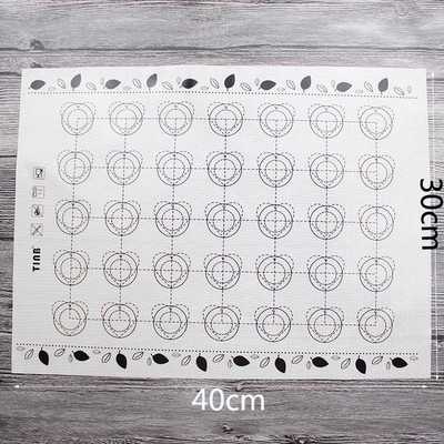 Silikona makarona cepešpaklājs kūka deserts cepums cepeškrāsns cepšanas paliktnis Virtuves instrumenti cepeškrāsns silikona cepšanas piederumi