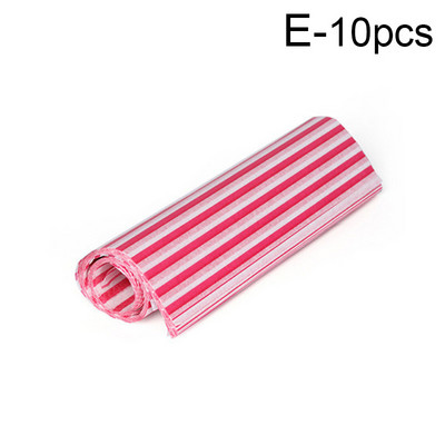 10Gb Vienreizējās lietošanas apdrukāts pārtikas iesaiņojums vaskots papīrs frī kartupeļi maize iepakojums cepšanas papīrs sviestmaižu konfektes, eļļu necaurlaidīgs vaska papīrs