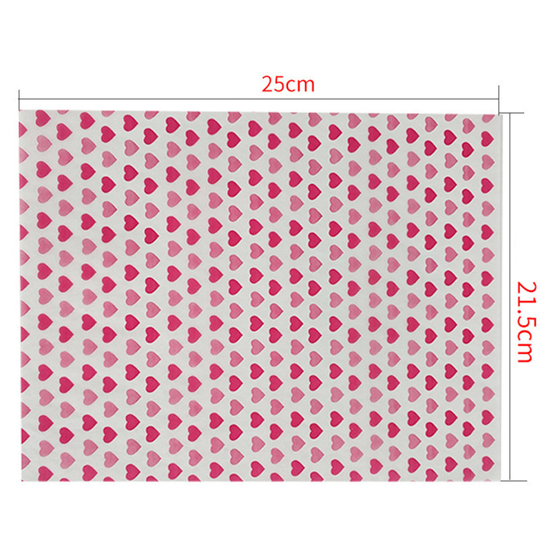 10Gb Vienreizējās lietošanas apdrukāts pārtikas iesaiņojums vaskots papīrs frī kartupeļi maize iepakojums cepšanas papīrs sviestmaižu konfektes, eļļu necaurlaidīgs vaska papīrs