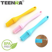 TEENRA 1 gab. Karstumizturīga silikona eļļas birste virtuves sviesta birste Augstas temperatūras bārbekjū birste maize BBQ gatavošanas rīki