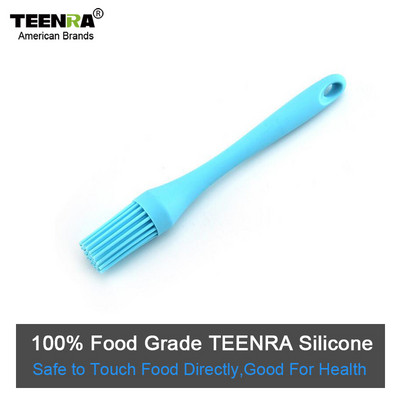 TEENRA 1 gab. Karstumizturīga silikona eļļas birste virtuves sviesta birste Augstas temperatūras bārbekjū birste maize BBQ gatavošanas rīki