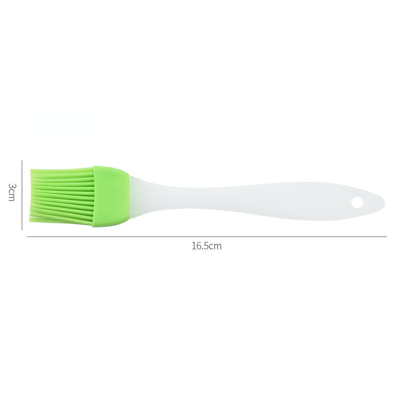 Maza silikona otiņa, caurspīdīgs rokturis, sadalīts silikona eļļas otiņa, garšvielu otiņa sadalīta BBQ ota cepšanas rīks virtuves rīki