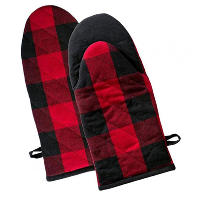 1 pāris karstumizturīgs cepeškrāsns cimds ar virves kokvilnas trauku bļodu Speciāls grila cimds Virtuves instrumenti BBQ paplātes cepšanas cimds