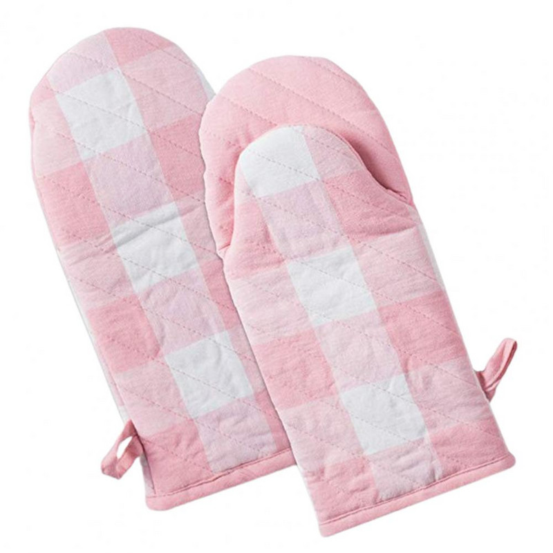 1 pāris karstumizturīgs cepeškrāsns cimds ar virves kokvilnas trauku bļodu Speciāls grila cimds Virtuves instrumenti BBQ paplātes cepšanas cimds