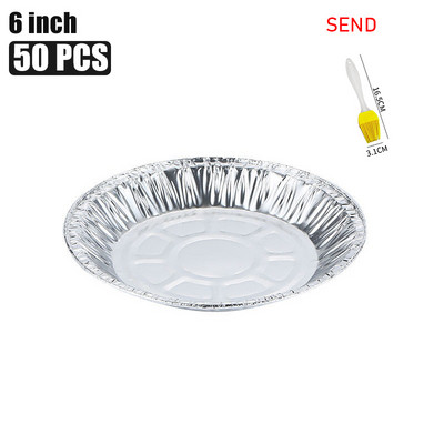 5/30/50/100 gab Air Fryer vienreizējās lietošanas papīra ieliktnis Nepiedegošs paklājs Tvaikonis apaļš papīra cepšanas paklājs Virtuves AirFryer cepšanas piederums