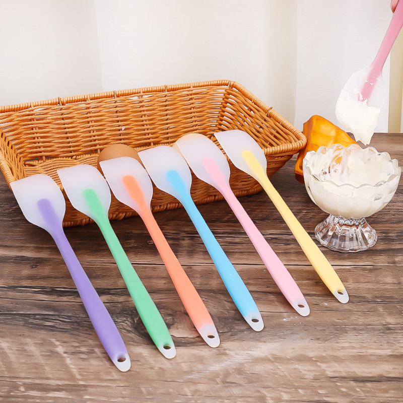 Silikoninis tešlos šepetėlis tortų kremas mentele aliejaus šepečiai virtuvės kepsninių šepetėlis aliejaus kremas, kepimas pyragui Duona Sviestas kepimo įrankiai