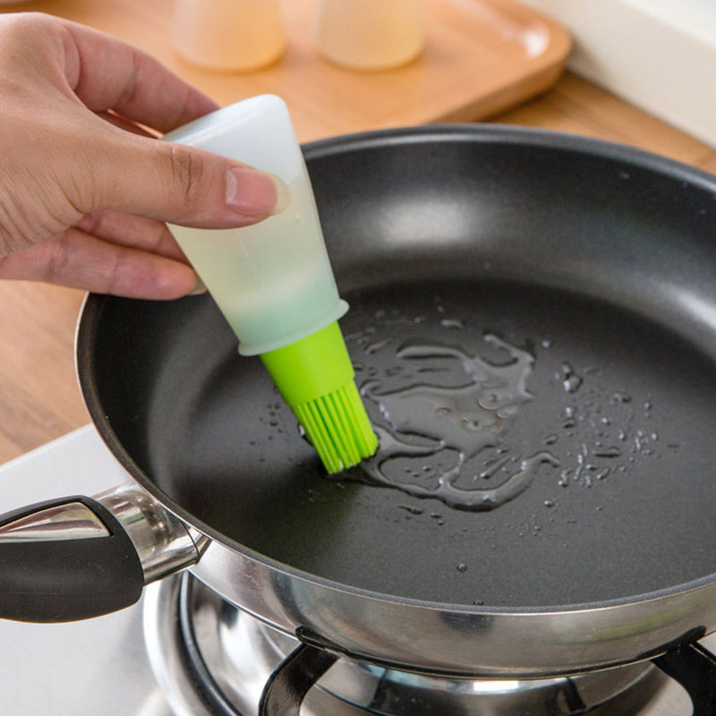 1Gb silikona eļļas birste BBQ cepšanas konditorejas otas Šķidrā eļļa kūku sviests maizes konditorejas otiņa Virtuves instrumenti Aksesuāri