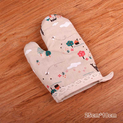 1 gab. Mežģīņu daudzfunkcionāla izolācija DIY cepšanas rīks Virtuves piederumi Kokvilnas lina gatavošanas piederumi mājsaimniecības apdegumiem