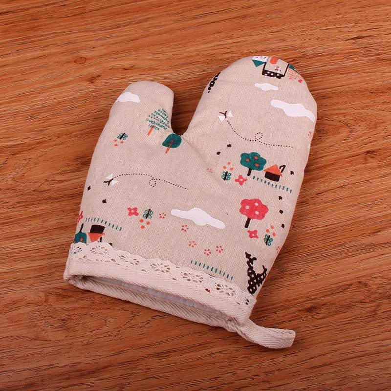 1 gab. Mežģīņu daudzfunkcionāla izolācija DIY cepšanas rīks Virtuves piederumi Kokvilnas lina gatavošanas piederumi mājsaimniecības apdegumiem