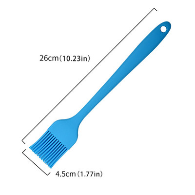 Eļļas birste virtuves pankūku BBQ otiņa šķidra eļļa konditorejas izstrādājumi virtuves eļļa cepšanai silikona pārtikas otiņa, kas nepūkas virtuves instrumenti