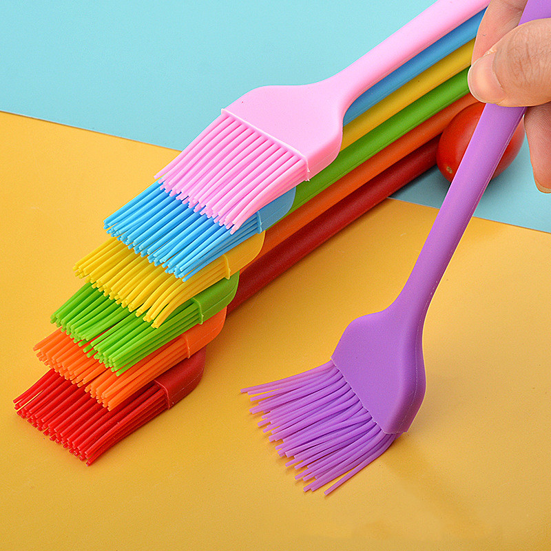 Eļļas birste virtuves pankūku BBQ otiņa šķidra eļļa konditorejas izstrādājumi virtuves eļļa cepšanai silikona pārtikas otiņa, kas nepūkas virtuves instrumenti