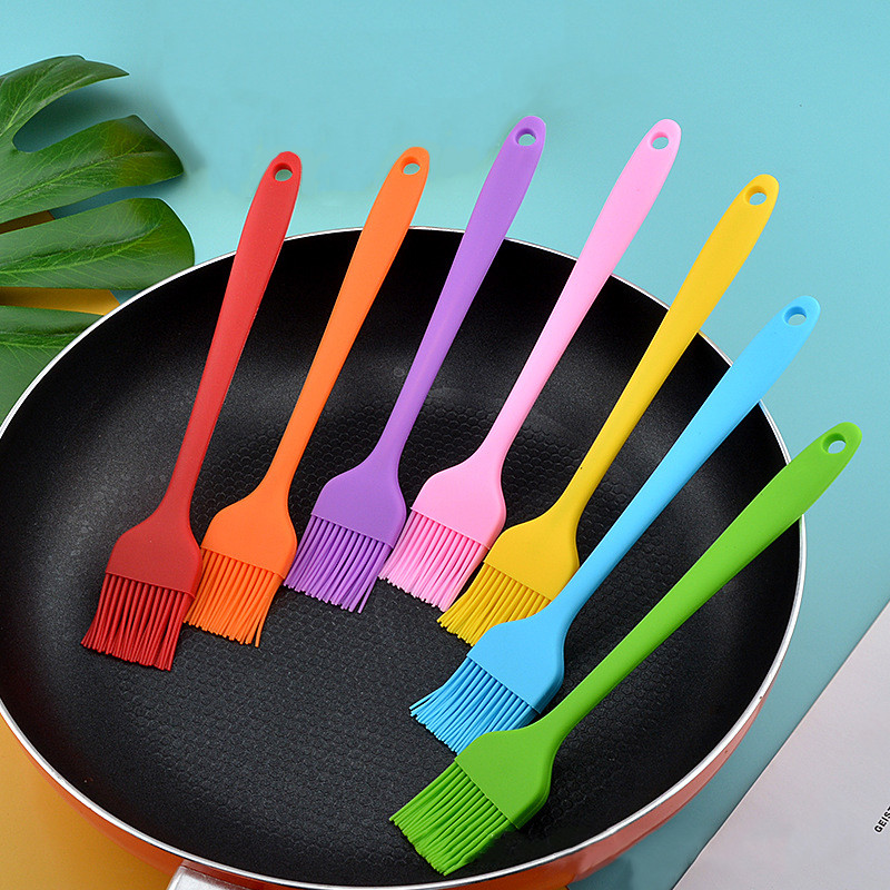 Eļļas birste virtuves pankūku BBQ otiņa šķidra eļļa konditorejas izstrādājumi virtuves eļļa cepšanai silikona pārtikas otiņa, kas nepūkas virtuves instrumenti
