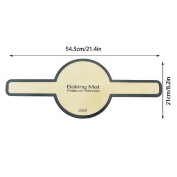 Силиконова прашка за хляб Слинг с дълги дръжки Холандска фурна за многократна употреба Силиконова подложка за печене Подложка за месене на хляб Кухненски аксесоари за печене