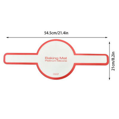 Silikoninis duonos diržas, ilgos rankenos, daugkartinio naudojimo olandiška orkaitė, silikoninis kepimo kilimėlis, duonos minkymo padėklas Virtuvės kepimo priedai