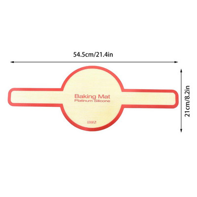 Silikoninis duonos diržas, ilgos rankenos, daugkartinio naudojimo olandiška orkaitė, silikoninis kepimo kilimėlis, duonos minkymo padėklas Virtuvės kepimo priedai