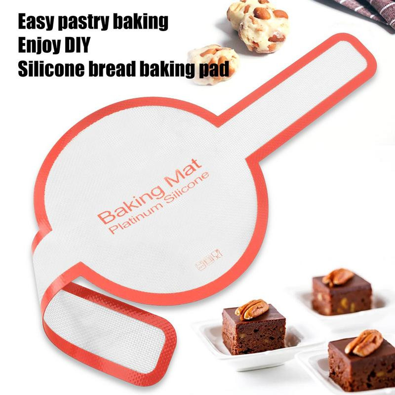 Silikoninis duonos diržas, ilgos rankenos, daugkartinio naudojimo olandiška orkaitė, silikoninis kepimo kilimėlis, duonos minkymo padėklas Virtuvės kepimo priedai