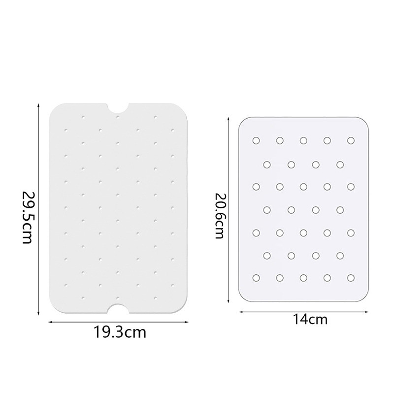 Grilis Griliui Manga Vienkartinis oro popieriaus priedas Popierius Oro gruzdintuvė Nelipnus įdėklas oro kilimėliui Ninja gruzdintuvė gruzdintuvė popierinis kepimas