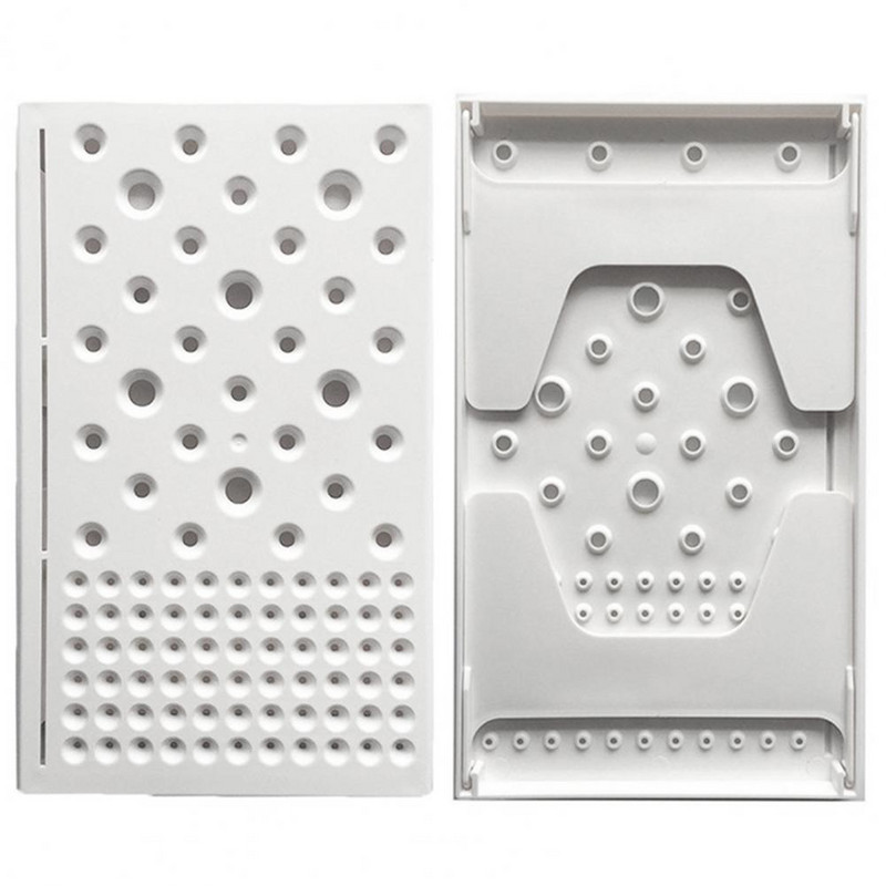 Cukura žāvēšanas statīvs, salokāms, smalks caurums, ātri žūstošs DIY fondant kūkas veidošanas vēdināšanas turētājs PP virtuves rīks maizes piederumiem