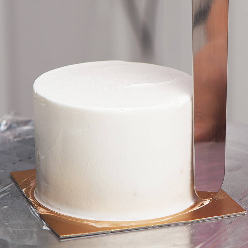 Nerūsējošā tērauda koka rokturis kūkas špakteļlāpstiņa krēms, izlīdzinošs, taisns, skūpsts nazis 6 collu 8 collu sviesta nazis