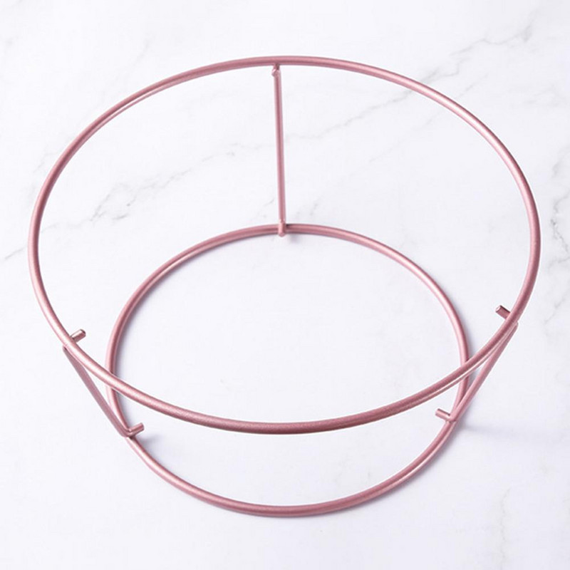 Cepšanas trauku kūku dzesētāja statīvs Viegls metāla kūku dzesēšanas statīvs Pretplaisāšanas konditorejas izstrādājumu dzesēšanas turētājs