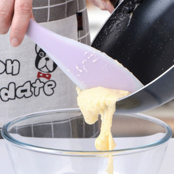 Кухненски силиконов крем Масло за торта Шпатула Скрепер за печене Незалепващо масло Шпатула Резачка Кухненски инструменти за сладкиши Скрепер