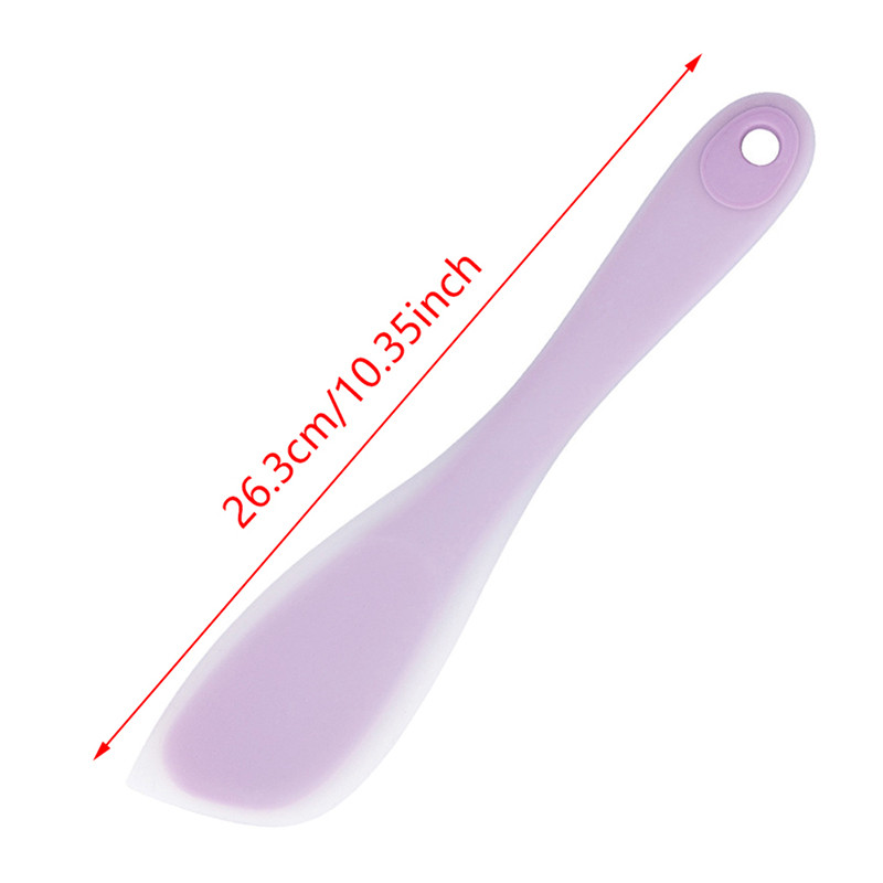 Virtuves silikona krējuma sviesta kūkas lāpstiņa cepšanas skrāpis Nelipīgs sviesta lāpstiņa griezējs virtuves konditorejas izstrādājumi skrāpis