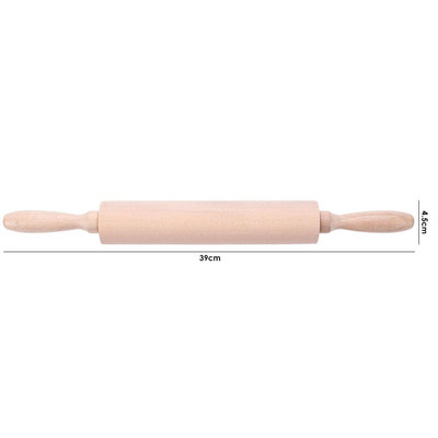 Namų masyvo masyvo kočėlas Fondant pyragas Kepimo Sausainiai Makaronai Tešlos skrudinimas Kočėlas Virtuvės priedai