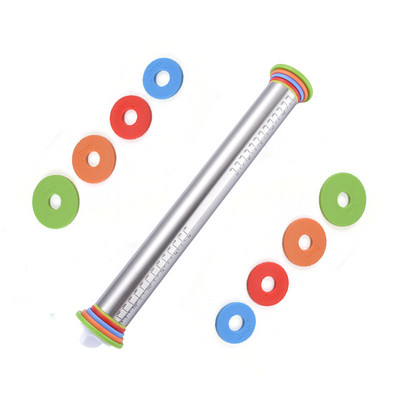 Nerūdijančio plieno reguliuojamas kočėlas kočėlas torto volelis tešlos kočėlas Kepimo įrankiai