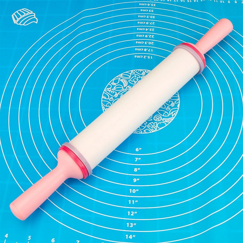 Pelėsių dekoravimo virtuvės reikmenys Cukrus oda/makaronai Kepimo įrankis Minkymo lazdelė Fondant kočėlų tešlos volelis