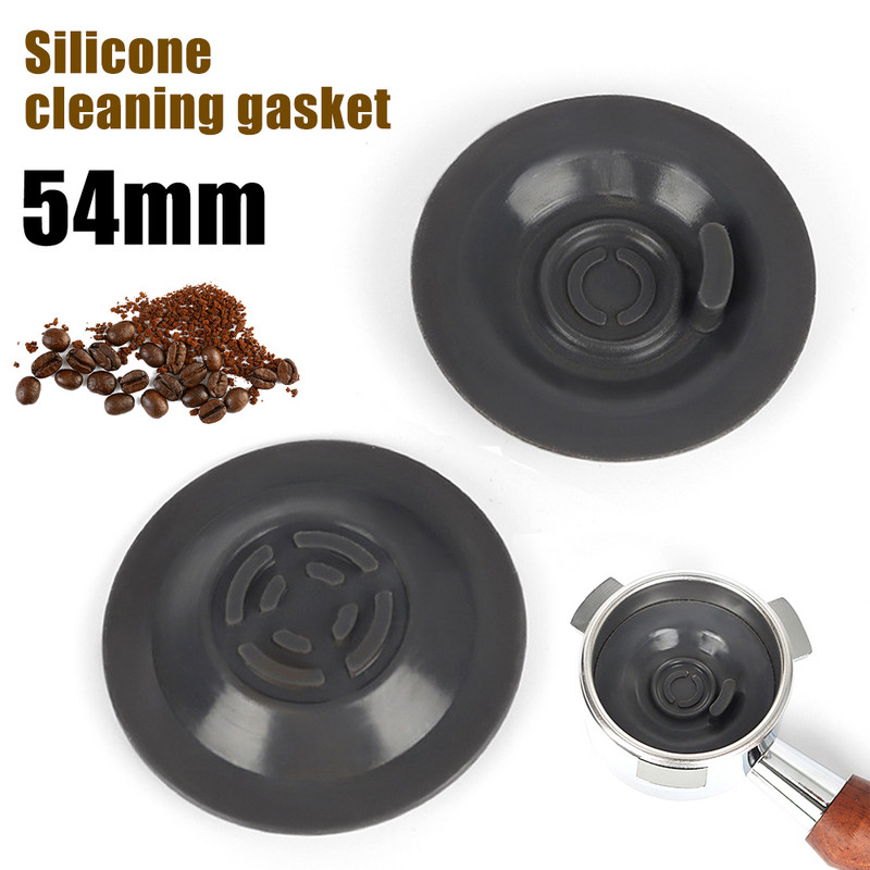 Silikoonist 54 mm pimefiltri tagasiloputusketas Breville`i masina jaoks tagasiloputusketas espresso jaoks BES810BSS BES840XL BES878BSS BES880