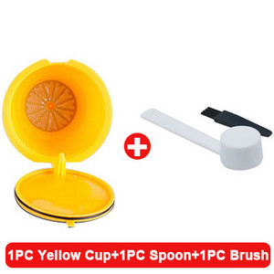 Daugkartinio naudojimo kavos kapsulės filtro puodelis, skirtas Nescafe Dolce Gusto Daugkartiniai dangteliai Šaukštas Kavos sietelis Arbatos krepšelis Virtuvės aksesuaras