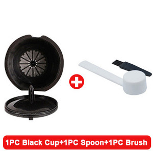 Daugkartinio naudojimo kavos kapsulės filtro puodelis, skirtas Nescafe Dolce Gusto Daugkartiniai dangteliai Šaukštas Kavos sietelis Arbatos krepšelis Virtuvės aksesuaras