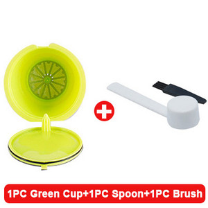 Daugkartinio naudojimo kavos kapsulės filtro puodelis, skirtas Nescafe Dolce Gusto Daugkartiniai dangteliai Šaukštas Kavos sietelis Arbatos krepšelis Virtuvės aksesuaras