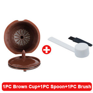 Daugkartinio naudojimo kavos kapsulės filtro puodelis, skirtas Nescafe Dolce Gusto Daugkartiniai dangteliai Šaukštas Kavos sietelis Arbatos krepšelis Virtuvės aksesuaras