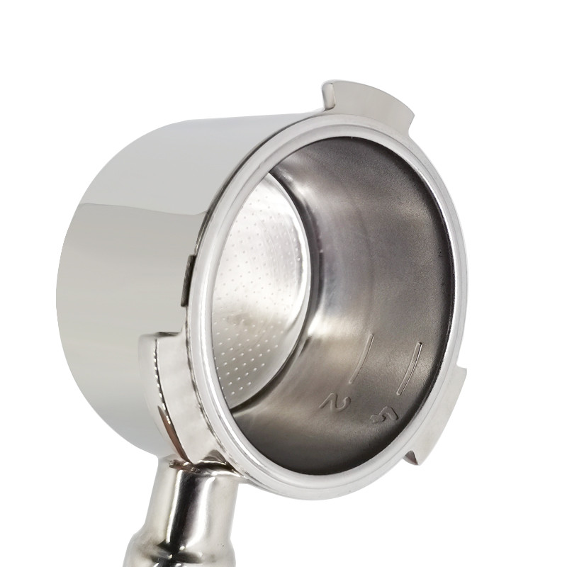 51/53/58 mm 1/2/4 tassi ja pimekausi filtri vahetusfiltrid korvi doseerimisrõngas kohvipõhjata portafiltri osade jaoks