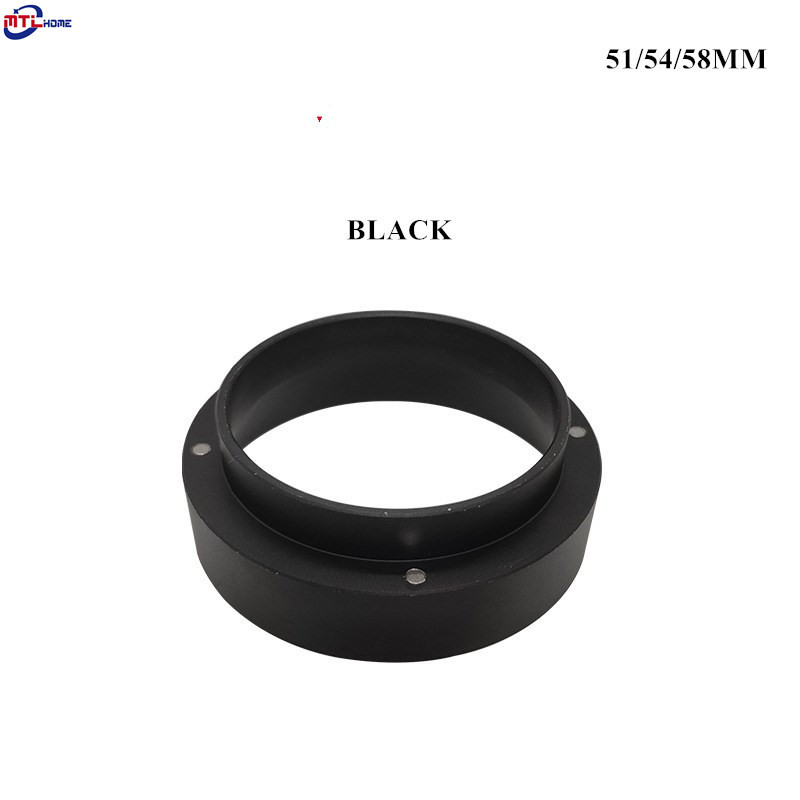 51/54/58 mm kafijas dozēšanas gredzens ar magnētisku bezdibena portafiltra filtra gatavošanas traukam kafijas pulvera espresso rīkam
