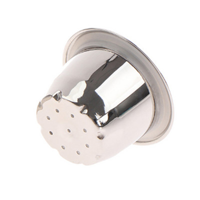 1 gab atkārtoti uzpildāms nerūsējošā tērauda espresso kafijas automāta kapsulas uzpildes filtrs Nespresso automātam atkārtoti lietojama filtra kafijas pākstīm