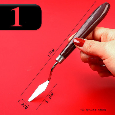 Jauns nerūsējošā tērauda konditorejas izstrādājums Lāpstiņa kūkas krēms glazūra glazūra smērētājs Fondant izlīdzināšanas kūkas gatavošanas rīki eļļas krāsošanas lāpsta