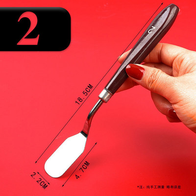 Jauns nerūsējošā tērauda konditorejas izstrādājums Lāpstiņa kūkas krēms glazūra glazūra smērētājs Fondant izlīdzināšanas kūkas gatavošanas rīki eļļas krāsošanas lāpsta